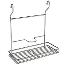 Porta Detergente, Sabão E Esponja Suspenso Inox 7006