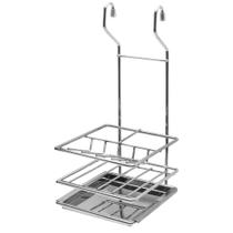 Porta Detergente, Sabão , Esponja Aço Inox 304 Suspenso 7231