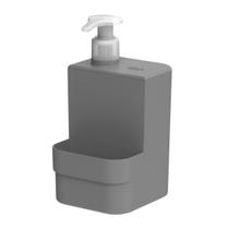 Porta Detergente Sabão Líquido Dispenser Com Espaço P/ Bucha Pia Cozinha Pump Dosador 500ml