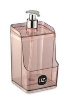 Porta Detergente Slim Sabão Líquido Dispenser Com Suporte Para Esponja Vision UZ