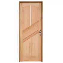 Porta Diagonal De Giro Direita Madeira Angelim 213x94,5x12cm Porta Diagonal De Giro Direita Madeira Angelim 213x94,5x12cm