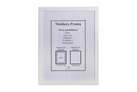 Porta Diploma, Documento, Certificado, Foto (30X40) Branco