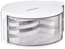 Porta-discos Cuisinart DLC-DH, branco, 3 lâminas para processador de alimentos