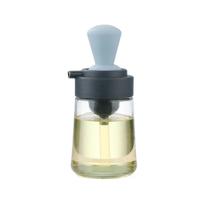 Porta Dispenser Oleo Azeite Pincelador Culinário De Silicone 2 em 1 300ml