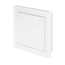 Porta do painel de acesso Awenta 15cm x 15cm - Plástico ABS branco