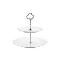 Porta Doce Porcelana 2 Niveis 25105 Wolff