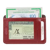 Porta Documento Carro e RG Couro Artlux 530 Porta Documento Carro e RG Couro Artlux 530