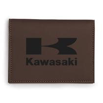 Porta Documento Cartão Cnh Três Divisões Para Kawasaki