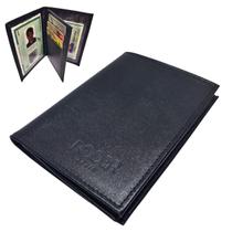 Porta Documento Cartão RG CNH Vertical Slim Couro Legítimo Porta Documento Cartão RG CNH Vertical Slim Couro Legítimo