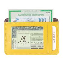 Porta Documento de Carro e RG em Couro 530