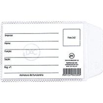 Porta Documento P/Cnh Nova C/Aba 6,5X9,5Cm.