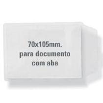 Porta Documento Para Rg Com Aba Cristal 7X10,5Cm. Porta Documento Para Rg Com Aba Cristal 7X10,5Cm.