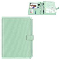 Porta-documentos automotivos FINPAC Auto Glove Box Organizer Sage Green
