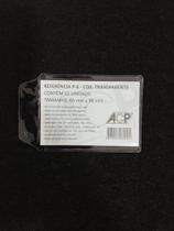 Porta Documentos com Aba P-6 Tamanho: 65 mm x 90 mm - ACP Porta Documentos com Aba P-6 Tamanho: 65 mm x 90 mm - ACP