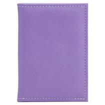 Porta documentos couro lilas