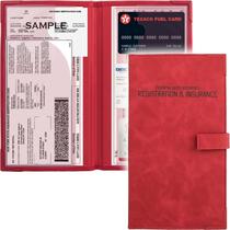Porta-Documentos Essencial para Carro PlusXpres - Registro Vermelho