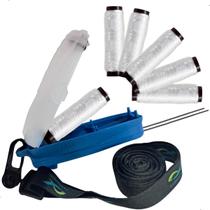 Porta Elastricot Elastcase 2em1 Com Iscador 6pçs Linha Elastricot 100m Garrapeixe