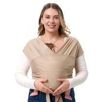 Porta-Embrulhos para Bebês Momcozy Easy Wear (3,6 a 15,9 kg) - Leve e Prático