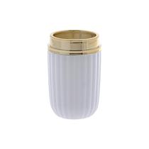 Porta Escova Branco Canelatta