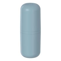 Porta Escova de Dente Banheiro OU Bold Azul com Tampa