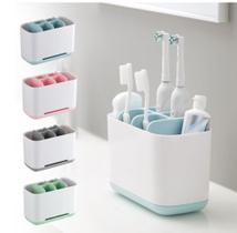 Porta Escova De Dente Creme Dental Organizador Suporte Com Escoamento Grande