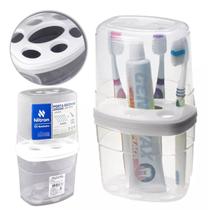 Porta Escova De Dentes Com Creme Dental Para Banheiro