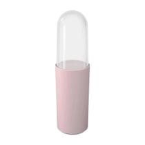 Porta Escova de Dentes Coza Com Tampa Serene Rosa Brinox - 13100/3537 Porta Escova de Dentes Coza Com Tampa Serene Rosa Brinox - 13100/3537