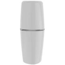 Porta Escova de Dentes e Creme Dental com Tampa para Banheiro OU Branco Porta Escova de Dentes e Creme Dental com Tampa para Banheiro OU Branco