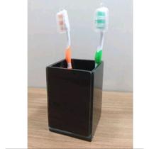 Porta Escova de Dentes Porta Make Porta algodão e Canetas em Vidro - JC Utilidades