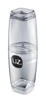 Porta Escova de Dentes Premium Acrílico Banheiro Lavabo Multiuso Premium UZ520 Transparente