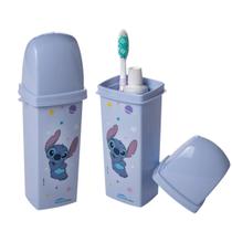 Porta Escova Dental Case Stitch Infantil Escolar - Plasútil