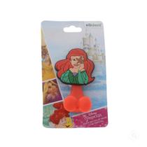 Porta Escova Dente Princesa Ariel Com Ventosa - Etident Porta Escova Dente Princesa Ariel Com Ventosa - Etident