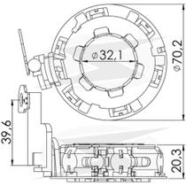 Porta escova do motor de partida Fiat Argo 2017 a UNIFAP