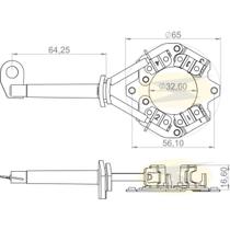Porta escova do motor de partida Ford Focus 2000 a 2022