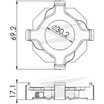 Porta escova do motor de partida Vulcan Vn 1700 2009 a 2011