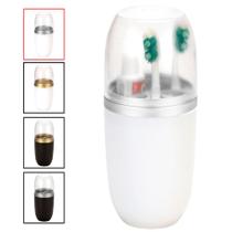 Porta Escova E Pasta de Dente Original Arthi Com Tampa Transparente 500ml