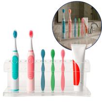Porta Escova Elétrica Suporte Organizador Pasta De Dente - banheiro Pia Acessórios Porta Escova Elétrica Suporte Organizador Pasta De Dente - banheiro Pia Acessórios
