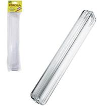 Porta Escova Estojo Dental Individual De Acrilico Retangular Perola 20X3,5Cm - Paviplast Porta Escova Estojo Dental Individual De Acrilico Retangular Perola 20X3,5Cm - Paviplast