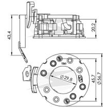 PORTA ESCOVA MOTOR PARTIDA para GM: PRISMA LT 1.0/ PRISMA 1. PORTA ESCOVA MOTOR PARTIDA para GM: PRISMA LT 1.0/ PRISMA 1.