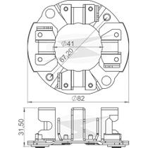 PORTA ESCOVA MOTOR PARTIDA para TOPIC/ CASE/ CATERPILLER/ TO PORTA ESCOVA MOTOR PARTIDA para TOPIC/ CASE/ CATERPILLER/ TO