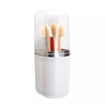 Porta Escova/Pasta com Tampa 3M Branco - Arthi Porta Escova/Pasta com Tampa 3M Branco - Arthi