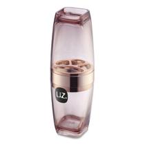 Porta Escova Premium Rose Gold Transparente Com Tampa- UZ