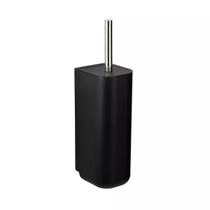 Porta Escova Sanitária c/ Tampa 3M Black - Arthi