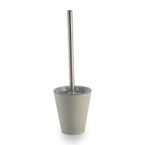 Porta Escova Sanitária Suporte Higienização Limpeza Banheiro Lavabo Vaso Sanitário Privada Com Refil Removível Organizador