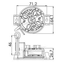 PORTA ESCOVA VW Beetle, Crossfox, Eos 2.0 TFSi Fox 1.0 / 1.6