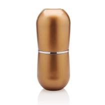 Porta escovas c/ tampa belly vintage dourado ou Porta escovas c/ tampa belly vintage dourado ou