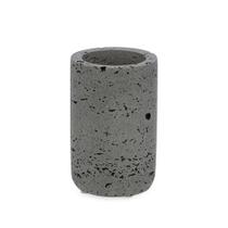 Porta Escovas Copo Em Cimento Acessório Para Banheiro Lavabo