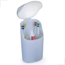 Porta Escovas De Dente E Creme Dental Estojo Viagem Portátil Arthi