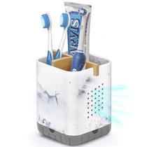 Porta-escovas de dentes Boperzi Kids com armazenamento de pasta de dente de drenagem