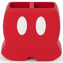 Porta-escovas de dentes Jay Franco Disney Mickey Mouse Resina Vermelha Porta-escovas de dentes Jay Franco Disney Mickey Mouse Resina Vermelha